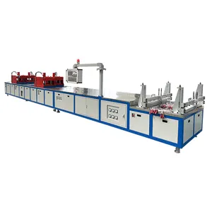 Équipement de production de tiges rondes en fibre de verre Machine de pultrusion Frp hydraulique à double système multistation