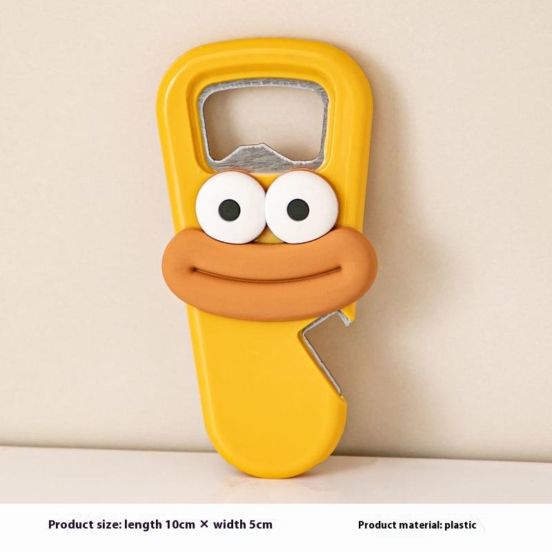 Cute bottle opener-big yellow mouth