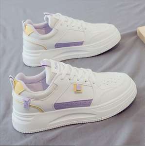 Nuevas <span class=keywords><strong>Zapatillas</strong></span> Deportivas de Verano para Mujer, Estudiantes de Secundaria, Transpirables, Casuales, Tipo Skate - Product Image 1