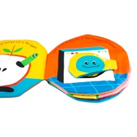 Nouvelle arrivée, conception personnalisée OEM, livre d'activités en feutre 2D 3D, livre silencieux, livre d'activités en tissu doux pour bébé