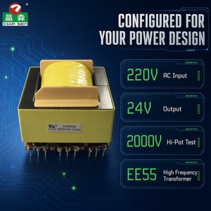 Transformador inversor de núcleo toroidal <span class=keywords><strong>CHIPSEN</strong></span> de 48V a 480V/220V, entrada de 12V, 10KVA de potencia, transformador SMPS Flyback de elevación de voltaje con bobinado fotovoltaico - Product Image 1