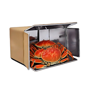<strong>Custom</strong> Thermal <strong>Insulated</strong> Meat Frozen Food Packing Cardboard <strong>Box</strong> for Cold Chain Transportation Cooler Bags Cake <strong>Box</strong> Recyclable - Product Image 3