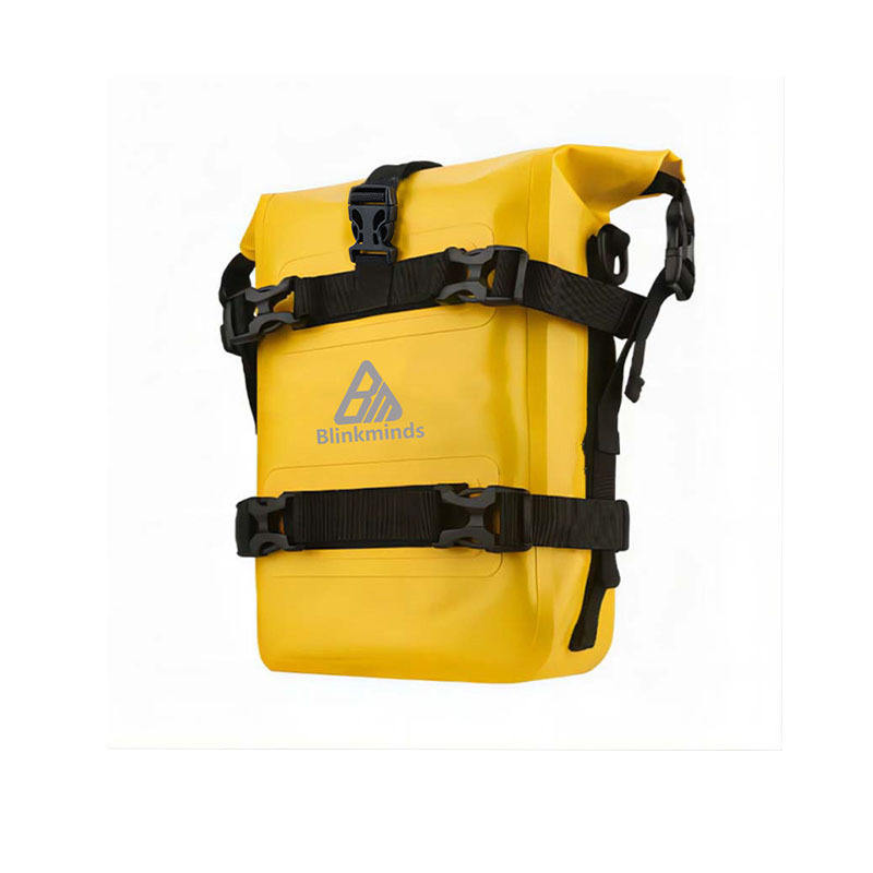 Jaune - nouveau logo réfléchissant triangle - 8l (étanche ipx-7)