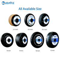 Moteur de moyeu de roue servo personnalisé BeUDMKE haute précision 5,5-12 pouces 3,5 Nm-30 N.m 110-250 tr/min IP65 pour fauteuil roulant/robot de service