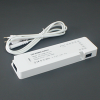 Alimentation à découpage pour armoire LED CE - Tension constante 12V 24W/36W/48W/60W/100W, entrée AC170-265V, contrôle intelligent par capteur, intensité variable
