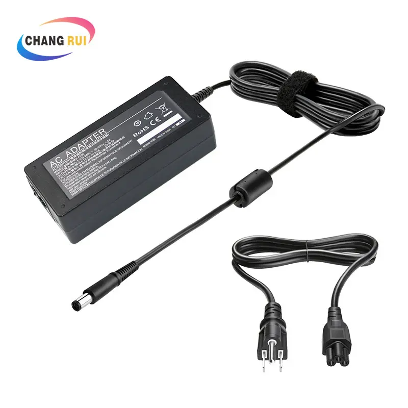 Cargador de ordenador portátil, adaptador de corriente AC para DELL Chromebook serie 19,5 7,4, 65W, 5,0 V, 3,34a, Punta: 3181x3189