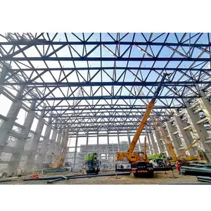 LF-BJMB kerangka atap baja Prefab struktur baja gudang rangka bangunan desain dengan harga pabrik