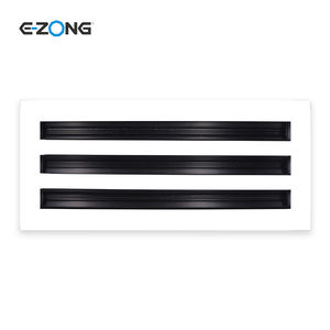 Difusor lineal de techo de aluminio de diseño moderno Rejilla de ventilación de aire Suministro de fábrica Cualquier ranura Cualquier tamaño para aplicación en exteriores - Product Image 3