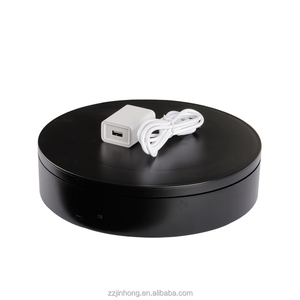 Socle rotatif pour chaussures et sacs en ABS de 22 cm, vente chaude, <span class=keywords><strong>pas</strong></span> <span class=keywords><strong>cher</strong></span>, plateau tournant rotatif électronique - Product Image 4