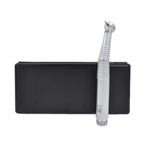 Handpiece Gigi LED Kustom Kecepatan Tinggi 3 Arah Semprotan E-Generator 2/4 Lubang Tombol Tekan Turbin Udara untuk Peralatan Kedokteran Gigi