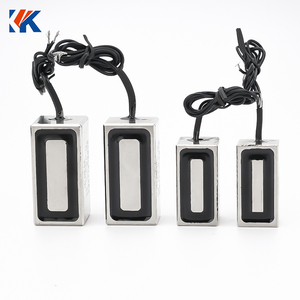 12V 24V DC giữ Loại Tùy chỉnh mạnh mẽ hình chữ nhật nâng nam châm điện 4kg Tải công suất 40N thu hút lực lượng Trung Quốc - Product Image 6