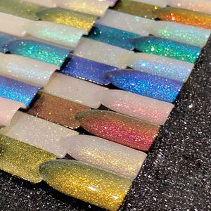 AILANUO - Esmalte de Uñas en Gel Brillante con Diamantes, Serie Polar Night Elf, 12 Colores Populares, Efecto Reflectante - Product Image 1