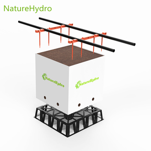 I riser <span class=keywords><strong>per</strong></span> piante quadrati in plastica <span class=keywords><strong>per</strong></span> impieghi gravosi 30x30cm coltivano borse stand Level Pot Elevator in vendita - Product Image 6