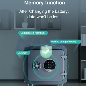 MK-E310 bảo mật cao Tự động relock kết hợp kỹ thuật số bàn phím khóa điện tử kỹ thuật số an toàn khóa cho súng an toàn Vault ATM - Product Image 6