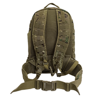 Sac à dos tactique en Nylon Cordura avec système Molle, housse de casque imperméable à fermeture éclair détachable, porte-plaque d'hydratation et plaque assortie pour gilet tactique