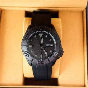 Montre mécanique de luxe pour homme, nouvelle conception, acier inoxydable noir, étanche, 20 mm, longueur réglable, haute qualité - Product Image 3