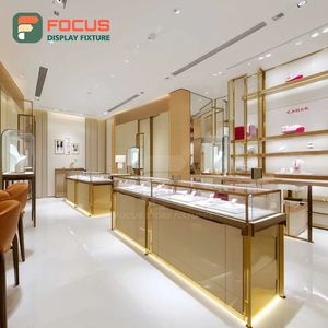 Sistema de Exhibición de Joyería Minimalista, Vitrina Metálica para Joyería, Mueble para Tienda de Joyería - Product Image 6