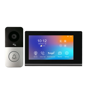 VIDEW <span class=keywords><strong>Tuya</strong></span> - Videoportero Inteligente con Visión Nocturna a Prueba de Agua, Cámara Inteligente para Timbre de Puerta, para la Seguridad del Hogar - Product Image 1