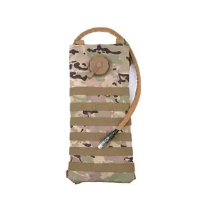 Tactical Pouch Camouflage colored water bag Tactical training bags Hunting pouches Wilderness survival gear