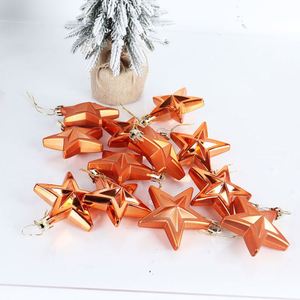 Adornos Navideños de Cristal en Forma de Estrella de Cinco Puntas para Colgar en el Árbol, Decoración Festiva para Fiestas - Product Image 2