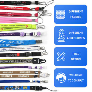 カスタム印刷されたカラビナストラップショートストラップとバックル - Product Image 6