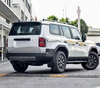 Aileron arrière noir brillant, accessoires extérieurs pour Toyota New Land Cruiser Prado LC250