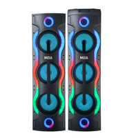 Enceinte Stéréo Portable Sans Fil 500W pour Fêtes à Domicile, Enceinte Active Bluetooth Boombox