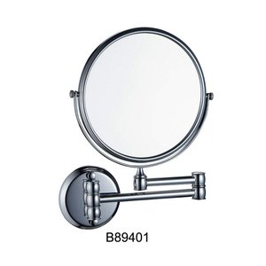 Gold Beauty Make up Round Makeup Bathroom in Wall Vanity <strong>Smart</strong> <strong>Mirror</strong> With Lights - Product Image 1