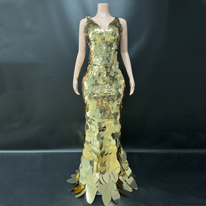 gold fancy dress ideas GLISTENIN IN GOLD BLAZER DRESS – AKIRA main image 1