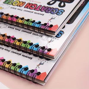 Kits de Arte de Scratchboard DIY deslumbrantes para niños, <span class=keywords><strong>libro</strong></span> de rasguños de grafiti creativo, herramienta de aprendizaje interactiva divertida - Product Image 6