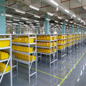 אחסון צינור פרופיל אלומיניום מארק רב-גבורות אחסון מדפי מדף אחסון תעשייתי מסוג מתכת 3pl מדפים תעשייתיים - Product Image 1