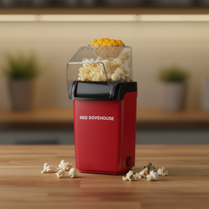 Máquina de Palomitas de Maíz Red Dovehouse, 1100W, Eléctrica, Doméstica, de Plástico, Electrodoméstico de Cocina - Product Image 2