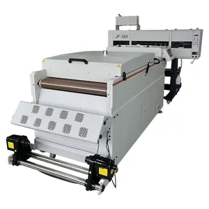 Digital T-shirt Printing Machine 4 Head I3200 Dtf Printer Transfer Film With Powder And Shaker Dtf Printer 24 Inch