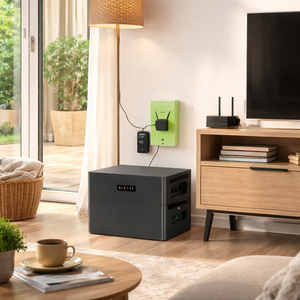 Système <span class=keywords><strong>de</strong></span> stockage d'énergie domestique solaire 5 kWh prêt à l'emploi, à couplage CA, zéro exportation, pour compteur intelligent Linky <span class=keywords><strong>France</strong></span>, IP65 - Product Image 2