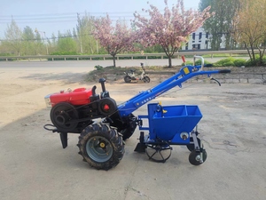 Último modelo de motocultor manual para mini granja de 15HP, 2WD, al mejor precio para uso doméstico y agrícola, con bomba central, motor, caja de cambios y rodamientos - Product Image 5