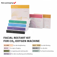 Vente flash : Machine faciale à oxygène 3 en 1, consommables, capsules d'oxygénation à bulles de CO2, pods