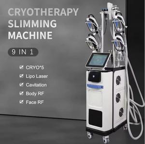 Appareil de <span class=keywords><strong>Cryolipolyse</strong></span> et Cryothérapie Corporelle 360° EMS pour la Réduction des Graisses par Congélation, Compatible Prise US, Garantie 1 An - Product Image 4