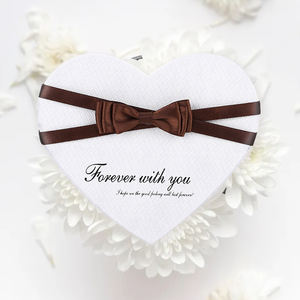 En gros Personnalisé De Luxe De Mariage Doux Cadeau Papier Boîtes Vide coeur En Forme de Boîte D'emballage de Chocolat - Product Image 5