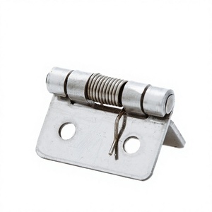 Bisagra de puerta oculta con resorte, de aleación de zinc, 2 orificios, ajustable a 180 grados, silenciosa, para puertas de madera - Product Image 2