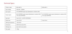 Amplificatore e <span class=keywords><strong>Distributore</strong></span> di Segnale DMX/RDM LTECH, Amplificatore di Segnale per Illuminazione da Palco a 8 Vie - Product Image 4