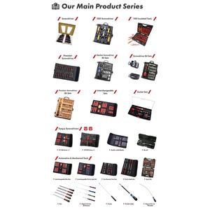 Ensemble d'outils isolés VDE durable de 18 pièces avec certificat VDE - OEM/ODM disponible - Product Image 2
