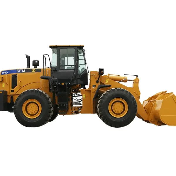 SEM660D 6ton kepçe yükleme kumları taş inşaat makinesi