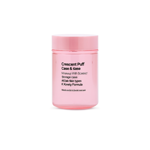Juego de Esponjas de Maquillaje Crescent Puff & Case con Estuche de Almacenamiento para el Cuidado Diario de la Piel, para Todo Tipo de Piel, Fórmula K Beauty - Product Image 2