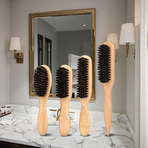 <span class=keywords><strong>Spazzola</strong></span> per Barba da Uomo con Manico in Legno di Faggio, Pettine per Barba, <span class=keywords><strong>Spazzola</strong></span> per Lisciare i Capelli, Pulizia e Raschiatura dei Capelli - Product Image 6