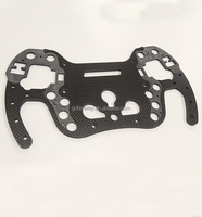 Volante de Carreras de Fibra de Carbono Hecho a Medida OEM para Simulación de Carreras, Controlador de Juegos de Carreras, Volante de Juego de Carreras de Fibra de Carbono