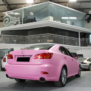 WRAPMASTER <span class=keywords><strong>Vinilo</strong></span> Autoadhesivo Mate Rosa de 1.52*30m para Modificación de Automóviles, Adhesivo para Carrocería - Product Image 6