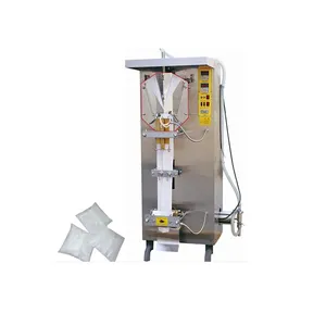 Small business sachet water milk packing machine plastic bag pouch water treatment filling sealing production line