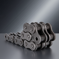 Chaîne à rouleaux industrielle conforme à la norme américaine ANSI pour outils électriques, pièces de produit personnalisables OEM