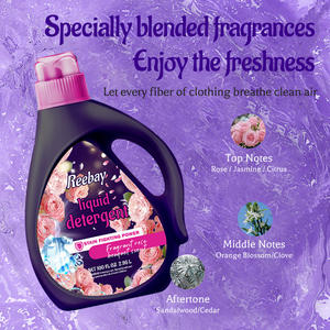 Detergente para Ropa con Aroma Floral y Gran Poder Quitamanchas, Detergente para Lavar Telas, Detergente para Ropa de Uso Diario - Product Image 3