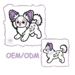 Peluche ours en peluche douce <span class=keywords><strong>et</strong></span> moelleuse à motif <span class=keywords><strong>flocon</strong></span> de neige avec adorable pompon - Product Image 2